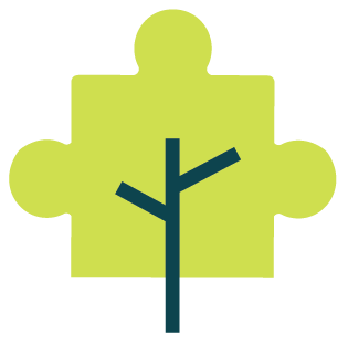 Talanja Yellow Puzzle Tree